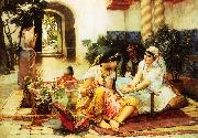 In a Village El Biar Algeria Frederick Arthur Bridgman